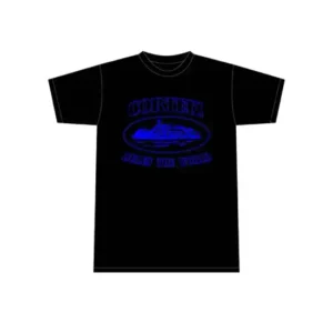Corteiz Alcatraz T-Shirt Black/Blue