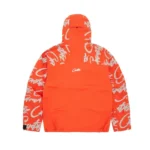 Corteiz Elitework Waterproof Shell Jacket Orange